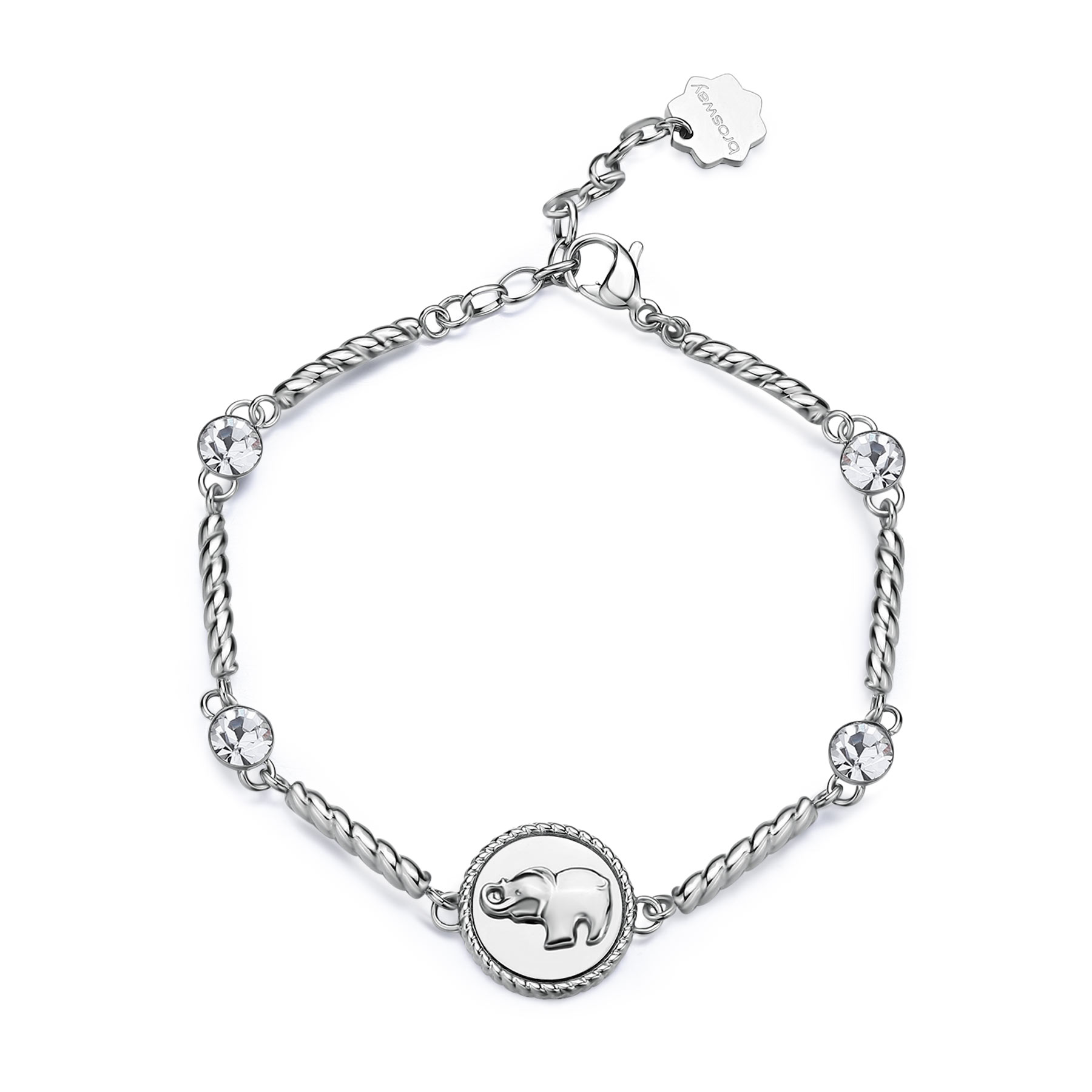 Bracciale Chakra Portafortuna Donna Brosway in Acciaio cod. BHKB157