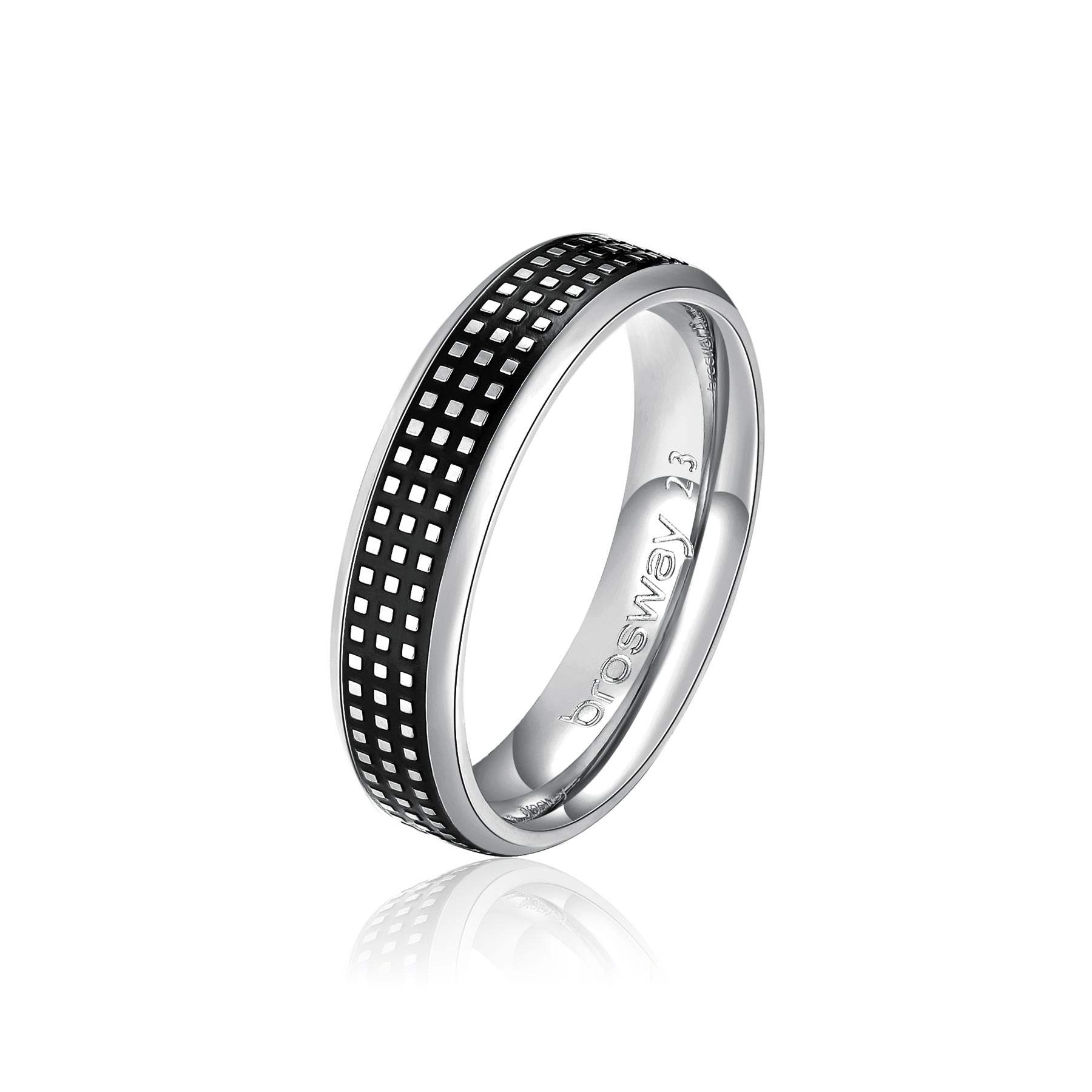 Anello Bullet Uomo Brosway in Acciaio cod. BUL35B